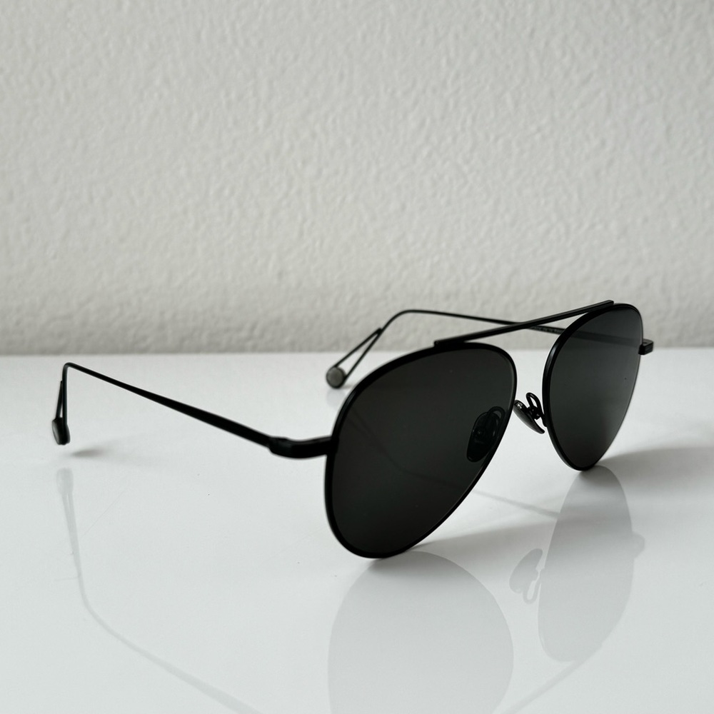 AHLEM Black Aviator Sunglasses - Picture 6 of 7